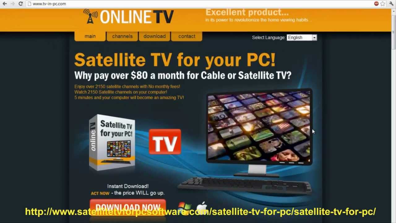 free satellite tv software